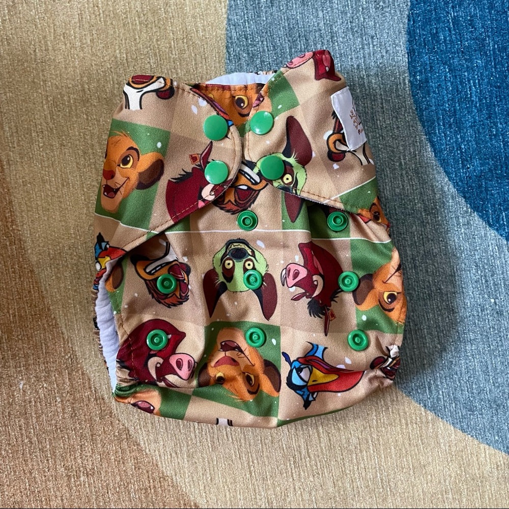 Lion King Farmhouse Fluff Pocket Cloth Diaper